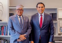 Madaxweynaha Jamhuuriyadda Somaliland, Mudane Cabdiraxmaan Maxamed Cabdillaahi (Cirro), Ayaa Magaalada New York Kulan Muhiim Ah Oo Taariikhi Ah Kula Yeeshay Danjiraha Dalka Israa’iil U Fadhiya Qaramada Midoobay, Mudane Ambassador Danny Danon